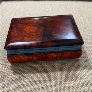 Vintage Italian Alabaster Trinket Box